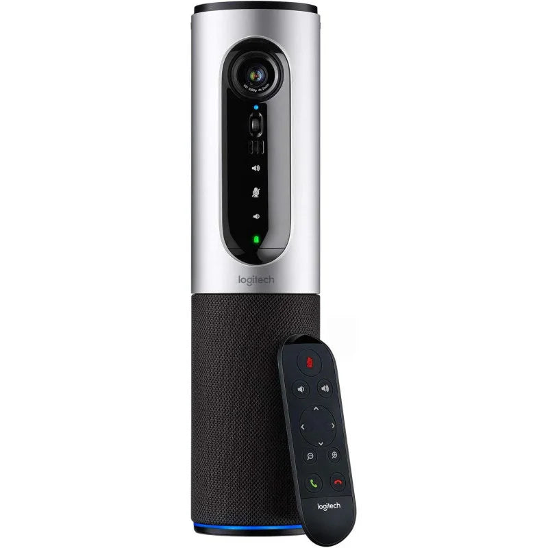 Logitech Conference Cam Connect, Video Conferencing System Full HD 1080p, Portable, USB, Skype For Business, Compatible Cisco Jabber, BlueJeans, BroadSoft, Lifesize Cloud, Vidyo, Zoom, Laptop/PC/Mac - eBuy UAE